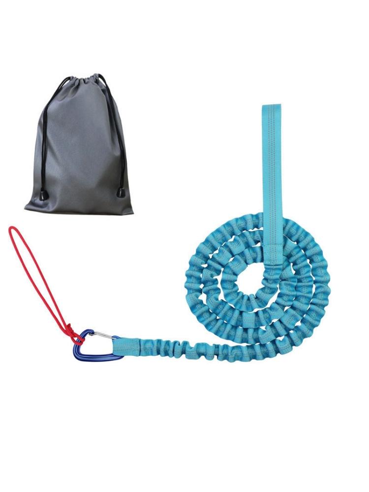 Nova corda de tração para bicicleta de montanha, corda de reboque portátil, acessórios para bicicleta, corda elástica elástica compatível com subidas mais fáceis