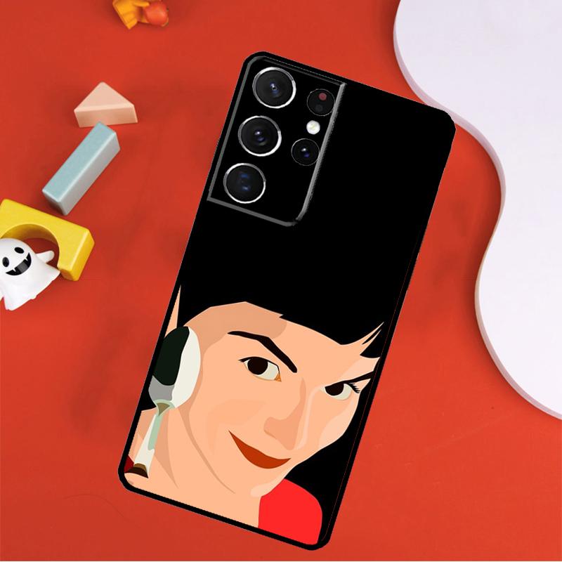 Amelie Movie Poster Phone Case For Samsung Galaxy S25 Ultra S9 S10 S20 FE S21 S22 S23 S24 Plus S24 Ultra Cover
