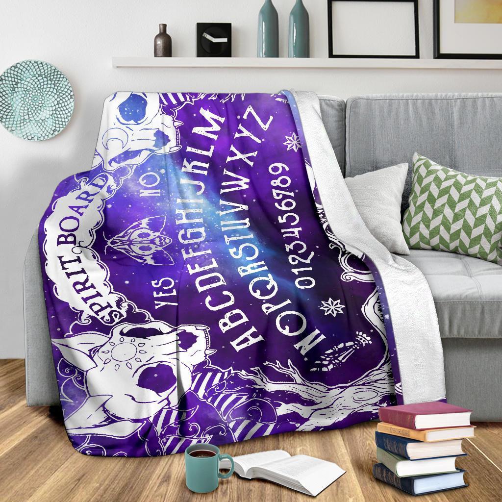 Halloween Witchy Witch Blanket Flannel Throw Blanket Lightweight Soft Cozy Sofa Bed Blanket for Men Women Teens Halloween Gifts