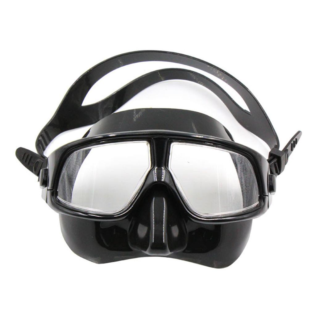 Convenient Snorkeling Mask Snorkel Scuba Diving Goggles for W/ Anti-fog Coated Glass Snorkel Diving Mask Gift for Men Wo
