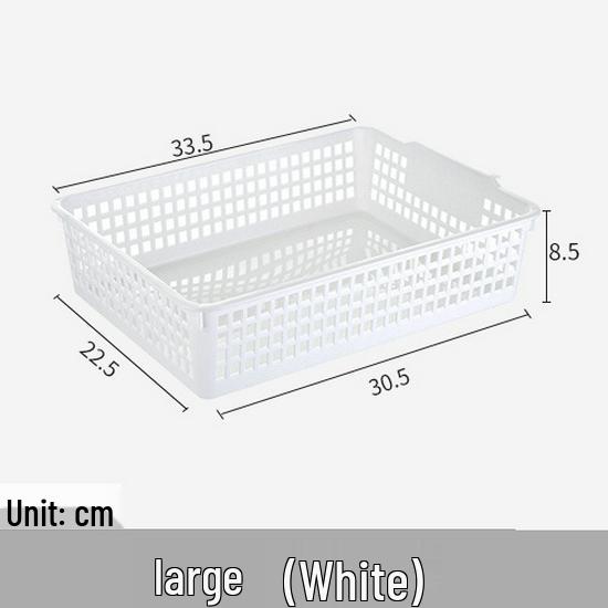 Plastic Desktop Organizer Basket for Home and Bathroom