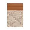 MCM Logo Cotton Card Holder Women Accessories Light-Brown MYAEAAC020I9