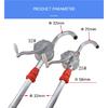 Manual Fuel Diesel Pump Hand-operated Petroleum Pump for 200L Oil Drum Car Truck Heavy Light Oil Extraction Transfer Tool