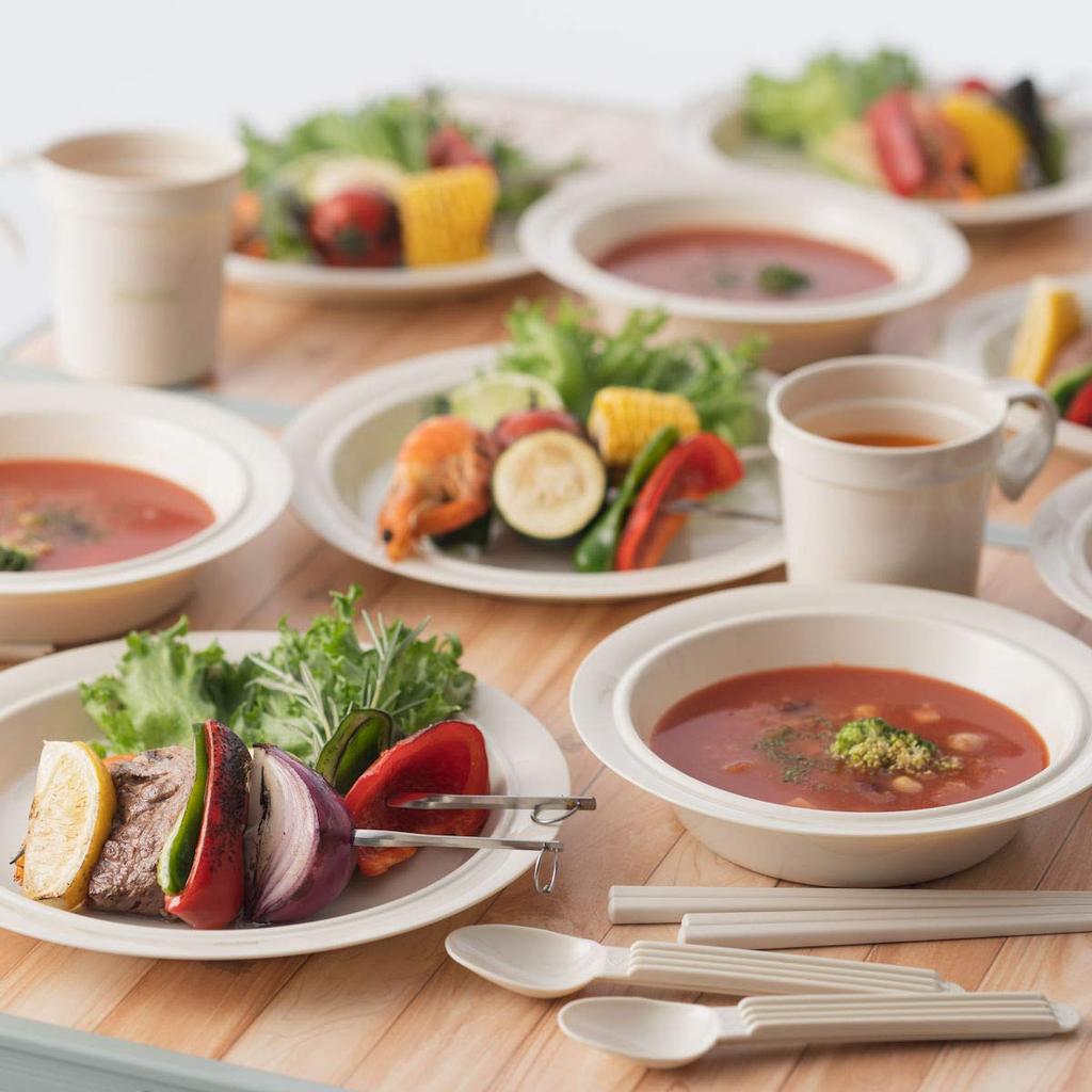 LOGOS Dinnerware Set with Chopsticks (for 6 people) 81285028