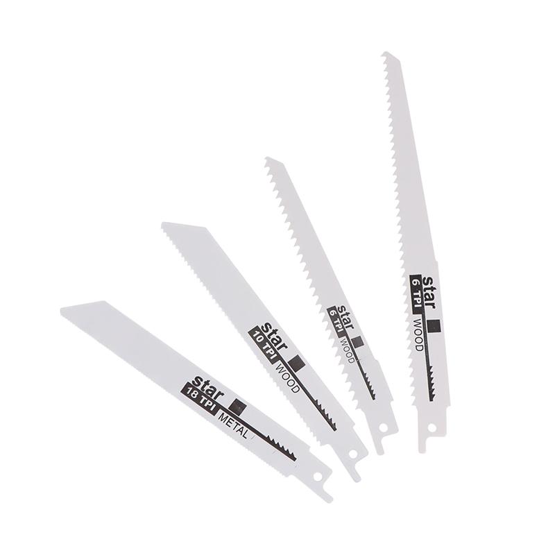 Universal Woodworking And Metal Cutting Reciprocating Saw Blade For Diy And Professional Use, Coarse And Fine Teeth
