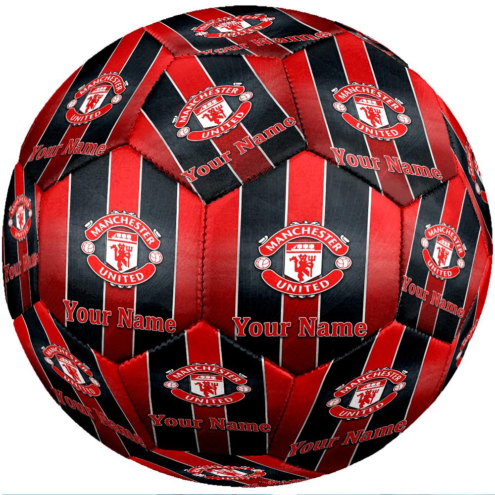 Manchester United Fashion Size 5 Football Wearproof Non‑Slip Soccer Ball For Sports Training Entertainment Use