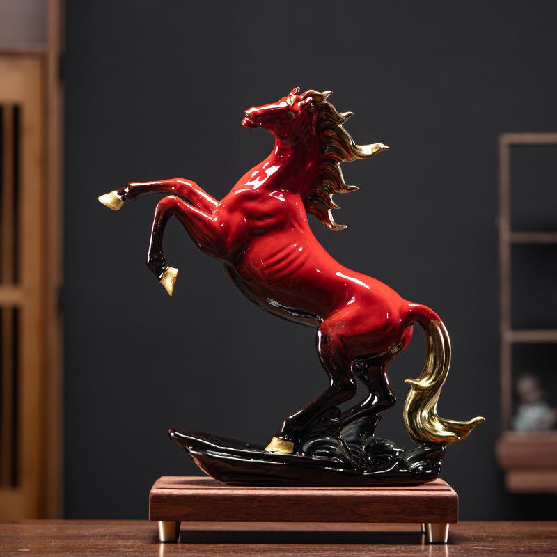 Ceramic items for success and wealth attraction, living room, office, home decoration, handicrafts, housewarming gifts and ornam