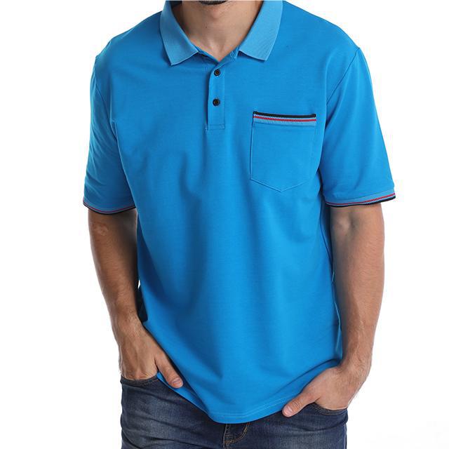 Classic Short Sleeve Polo Shirt, Versatile Casual Top for Daily Wear