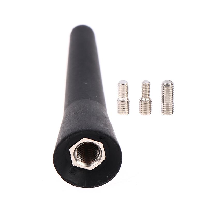For FM/AM Inputs M4 M5 M6 2.5 " Car Antenna Radio Accessories Short Stubby Antenna Mast Radio Signal Aerial
