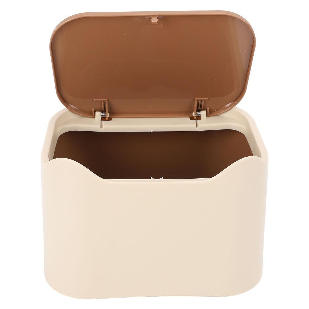Odor Resistant Cat Litter Trash Can with Press Type Lid Multipurpose Trash Bin  Cat Litter Area
