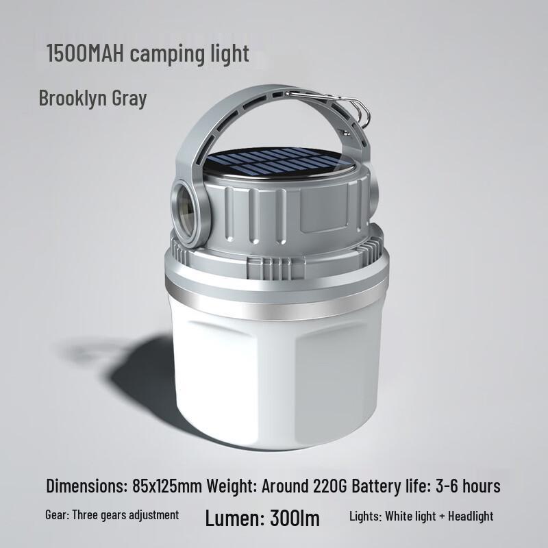 Portable Solar LED Camping Lantern
