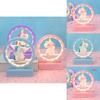 Cute Cartoon Unicorn Led Night Light Music Box Desktop Decor Ornament For Romantic Gift And Home Decor