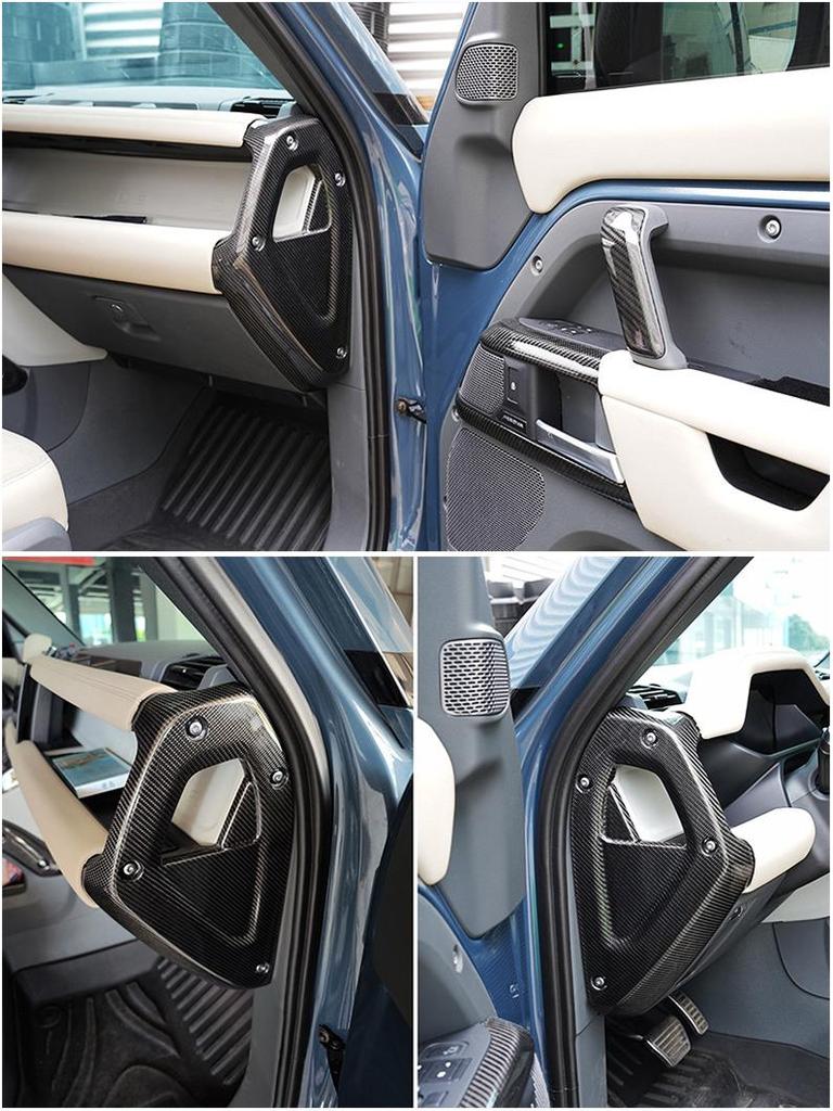 Carbon Fiber Interior Upgrade Kit for 20-26 Land Rover Defender - Easy Install, Non-destructive 