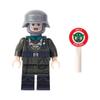 Minifigure di Terze Parti Militari Wwii Soldati Medici Stranieri Fanti Armi Piccole Particelle Giocattoli Blocchi da Costruzione