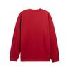 Li Ning Sweatshirts Unisex Vintage Red Crew Neck Moderate AWDVH11-4