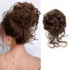 Europäisch-Amerikanischer Stil Blütenknospen Haargummi Scrunchie für voluminöse lange Haarknoten Frisuren