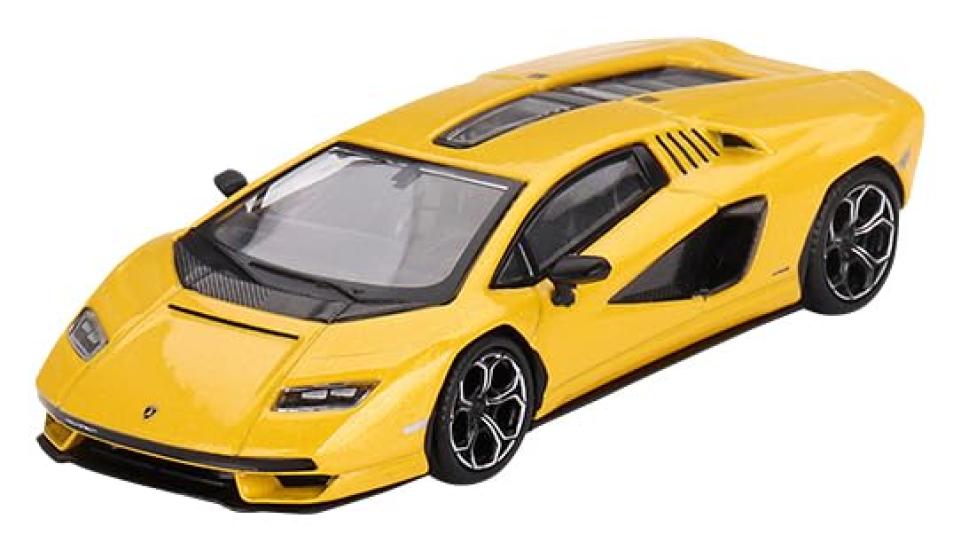

MINI GT Lamborghini Countach LPI Новый Желтый Giallo Orion Готовый продукт 1/64 800-4 (Левый руль)
