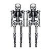 Large Tear Resistant Skeleton Balloon With Quick Inflation For Themed Event And Birthday Celebration