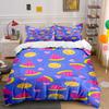 Fruity Tech Charm Unravelled. Bedding Sets Duvet Covers Pillowcases(1* Duvet Cover 2* Pillowcases Without Duvet Insert)