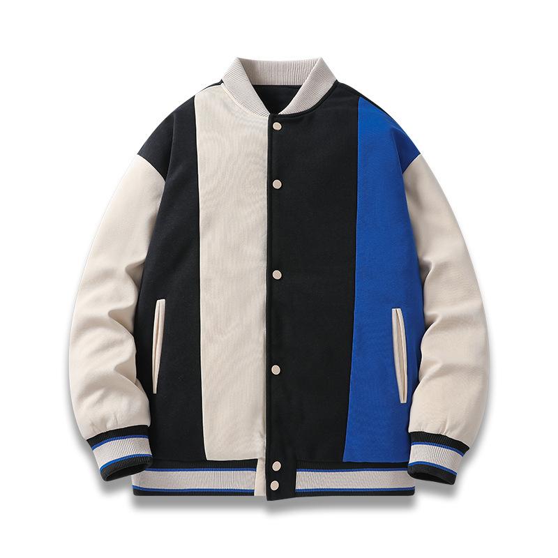 

Новые мужские осенние и зимние пуховики контрастных цветов для мужчин, универсальные молодежные повседневные модные куртки, свободные, модные и красивые 2XL