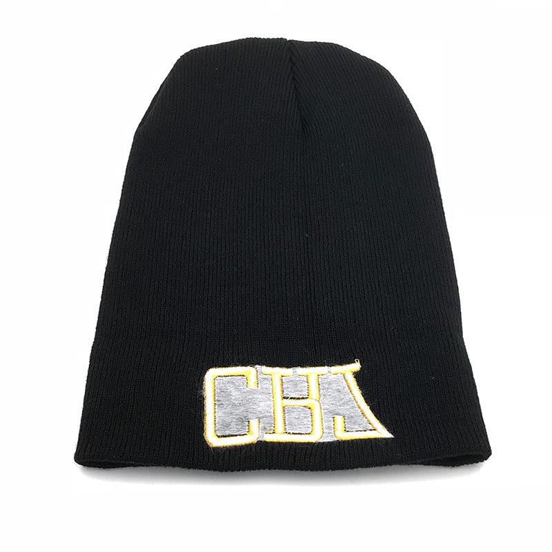 Warm Outdoor Knitted Plush Hat Cristiano Ronaldo CR7 Hats Embroidery Football Cap Cosplay Cr7 Unisex Accessories Party