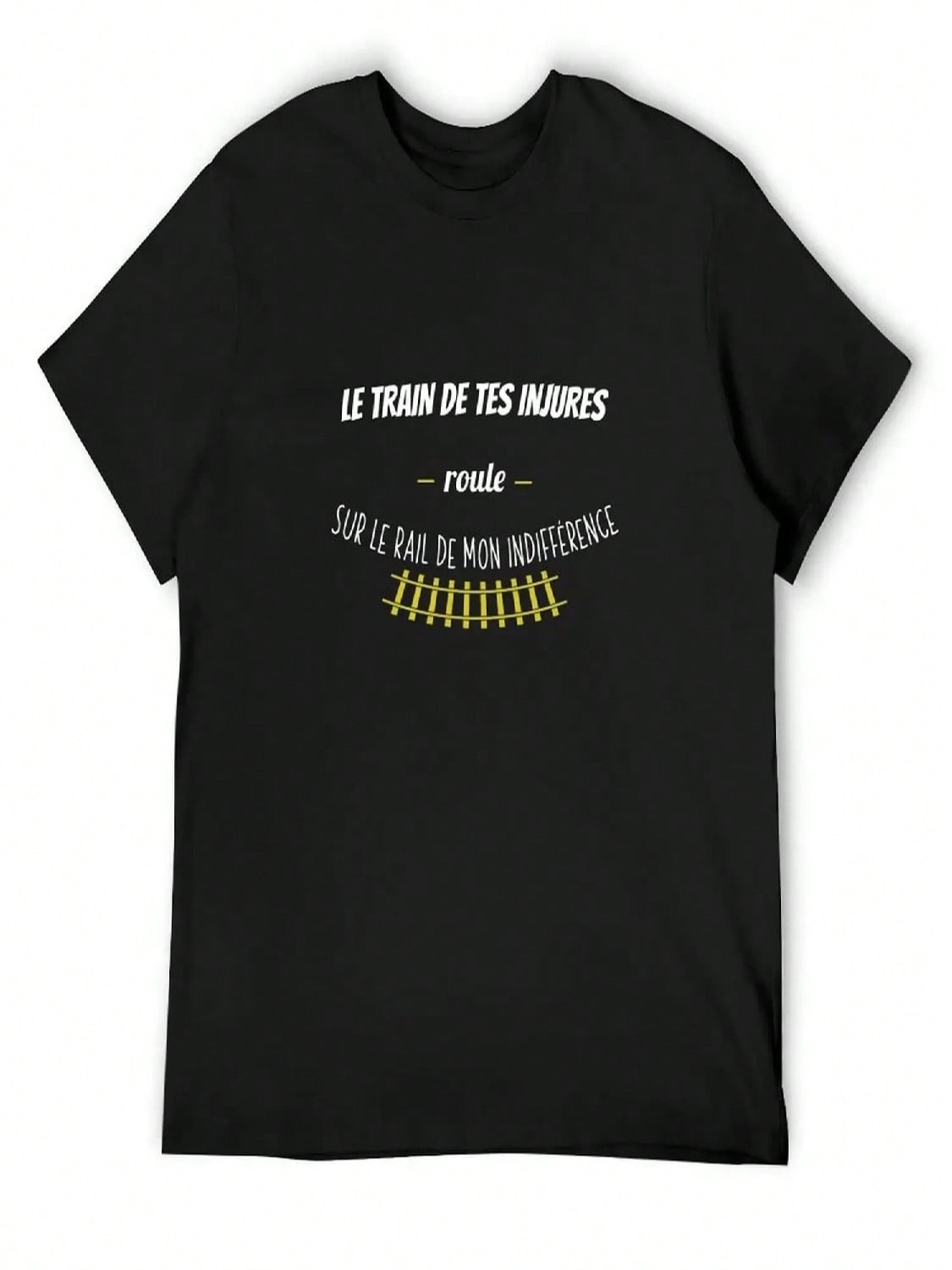 The Train Of Your Insults Rolls On The Rail Of My Indifference - Gift Idea The American Class T-Shirt S разноцветный