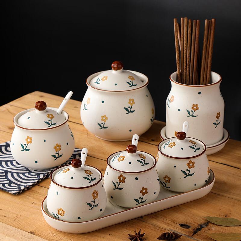 Japanese Style Matte Ceramic Multi-functional Utensil Holder
