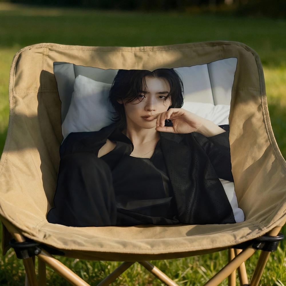 Lee Jong Suk Cushion Cover Soft Reversible Durable Pillow Cover MultiScene Use for Home Car Daily Comfort
