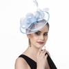 Anspruchsvoller Fascinator Feder Kopfschmuck für Erwachsene Weiches Kopfstück Großartig für Mottopartys Mode Styling Accessoires