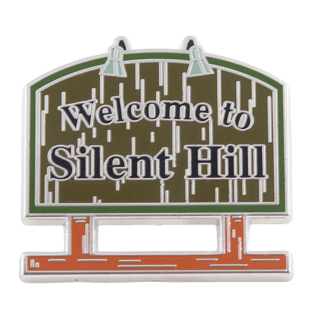 

Эмалевая брошь в стиле Silent Hill: Подарок фанату и аксессуар для рюкзака