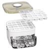 Large-Capacity Press-Type Ice Cube Mold - Easy-Release Food-Grade Plastic Ice Bucket for Home