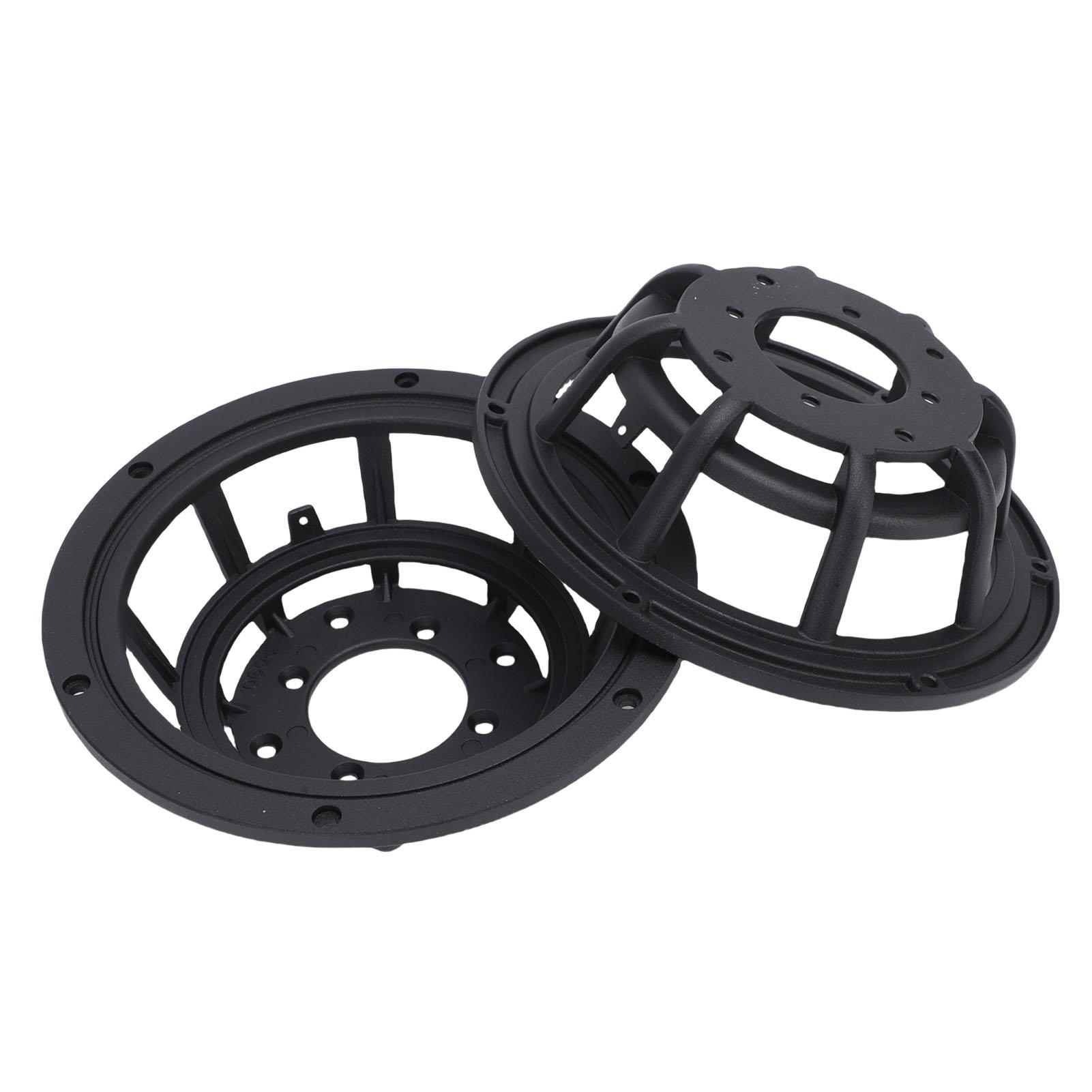 

2 Pcs Speaker Aluminum Basin Frame Subwoofer Holder Woofer Basket DIY Accessories Repair Parts 181mm Outer Diameter for
