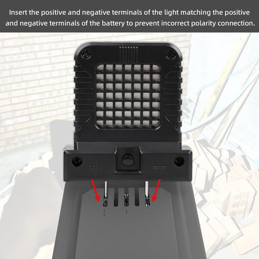 LED Work Light for Makita for Milwaukee for Dewalt for Bosch 18V-11V Li-ion Battery Power Tool Accessories