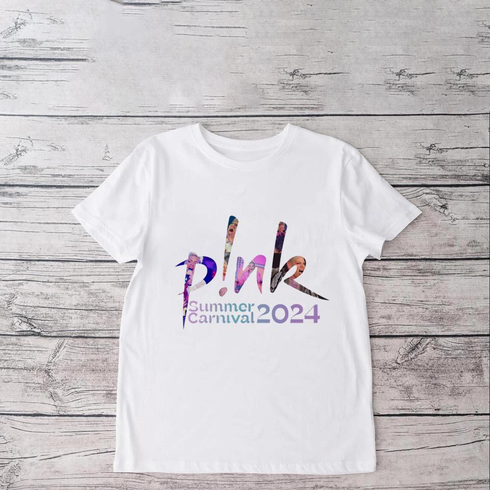 Pink Concert Tshirt Personalised Summer Carnival 2024 Tour Tshirt Concert T Shirt Summer Carnival Tour P!Nk T-Shirt