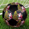 Christmas Santa Claus Theme Size 5 Soccer Ball, Suitable for Both Indoor and Outdoor Matches, a Gift Suitable for Everyone.