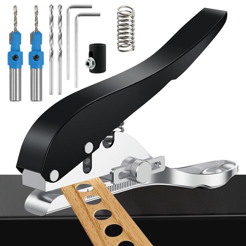 Handheld Cross-Border Sealing Strip Puncher - Flat Angle Woodworking Pliers with Metal Handle