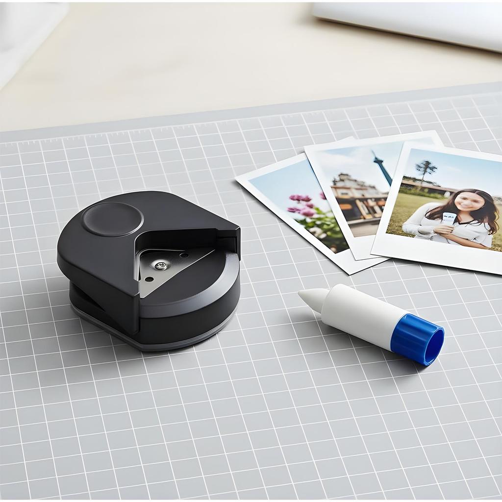 R4mm Corner Rounder Punch Portable Round Corner Cutter Professional Edge Rounding Tool for Paper Craft, Cardstock Photo Laminate