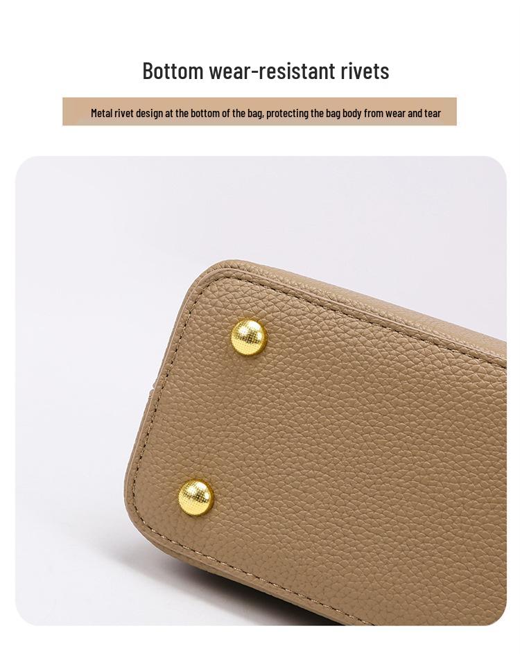 Women's 2025 Fashion Versatile Large Capacity Bucket Crossbody Handbag