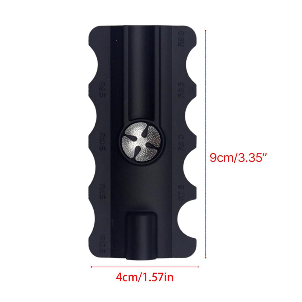 Portable 5 in 1 Cue Tip Shaper Pool Stick Tip Shaper Snooker Billiards Device Multi-functional Cue Tip Repair Tool