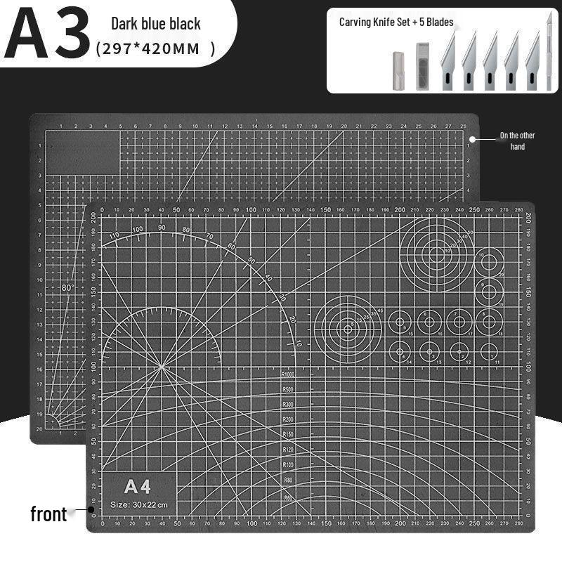 Zestaw 4 matów do cięcia Stereotype i 5 matów grawerowanych ręcznie z 2 dużymi zeszytami do rękodzieła i matą do bigowania