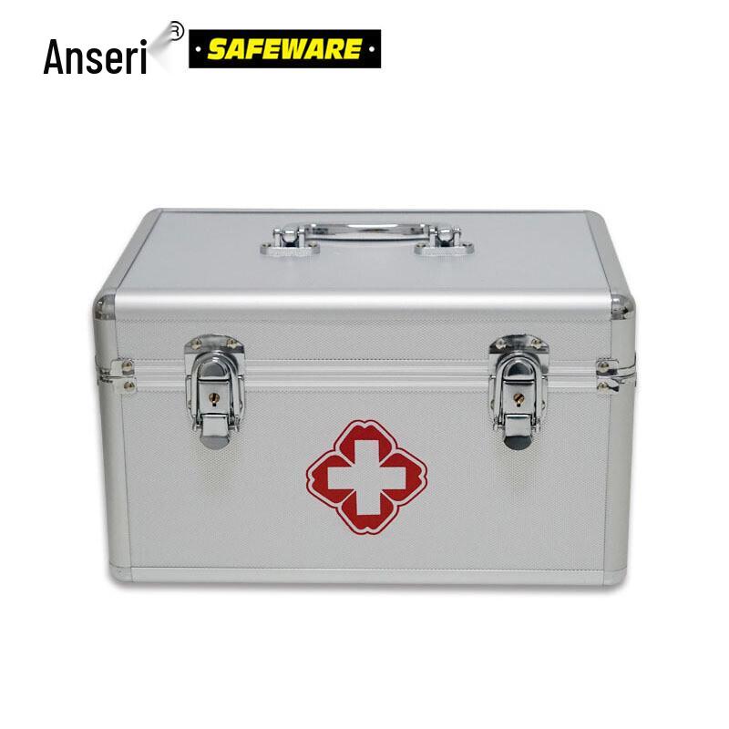 Ansaire Portable Aluminum Alloy Empty First Aid Kit