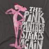 Pink Panther Unisex Adult Strikes Again Long-Sleeved T-Shirt