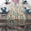 Easter Table Runner Bunny Spring Farmhouse Decor,Happy Easter Runner,Festive Tablecloth