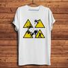 Danger Ninjas Shinobi Traffic Signs Funny Comic TshirtUnisex New White Casual TShirtStreetwear Unisex Teebreathable Print