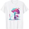 Pastel Goth Cat Mushroom Men Women Kids Cute Cottagecore T-Shirt