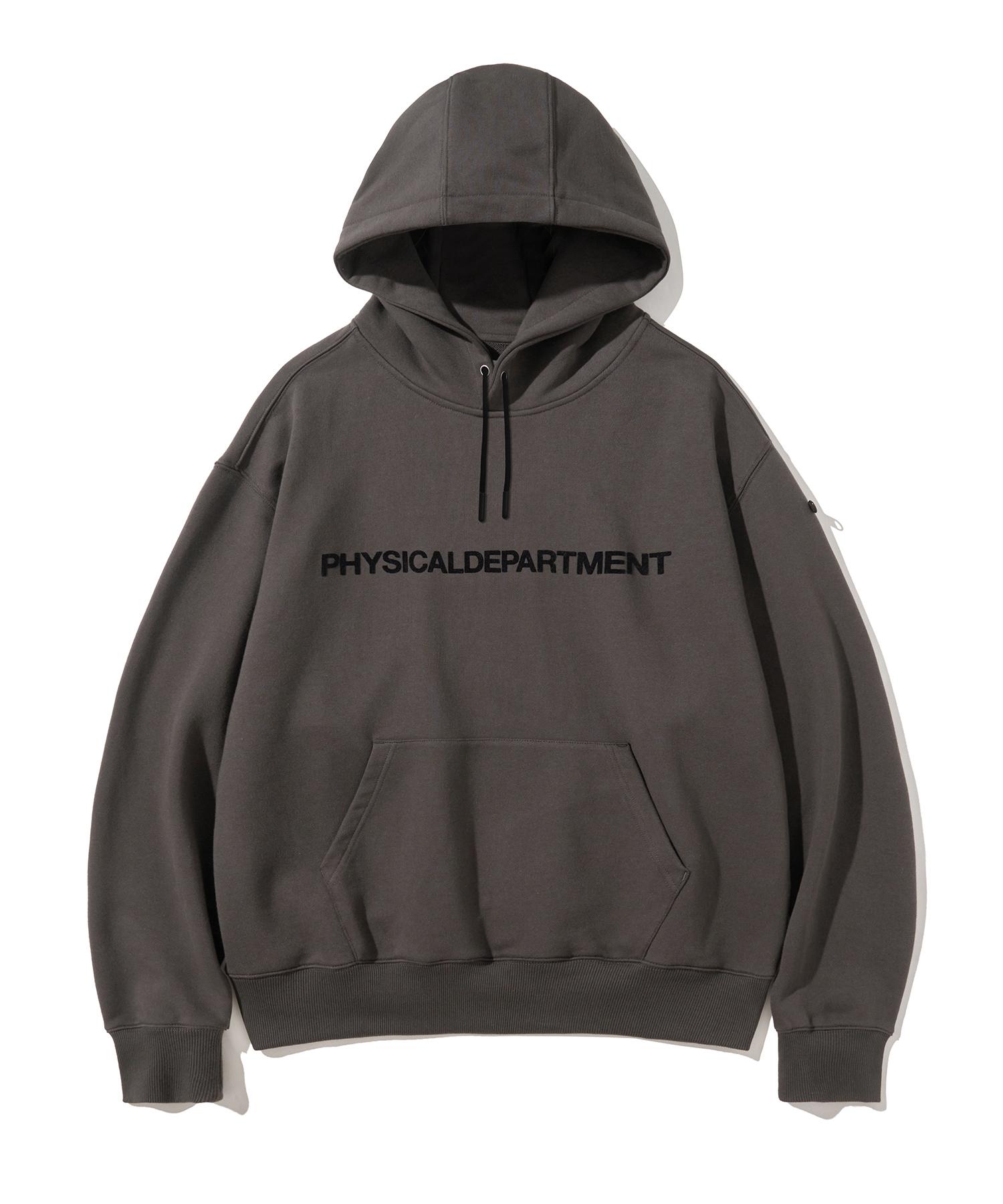 Physical Department P-Dept Original Logo Hoodie Charcoal Charcoal/L