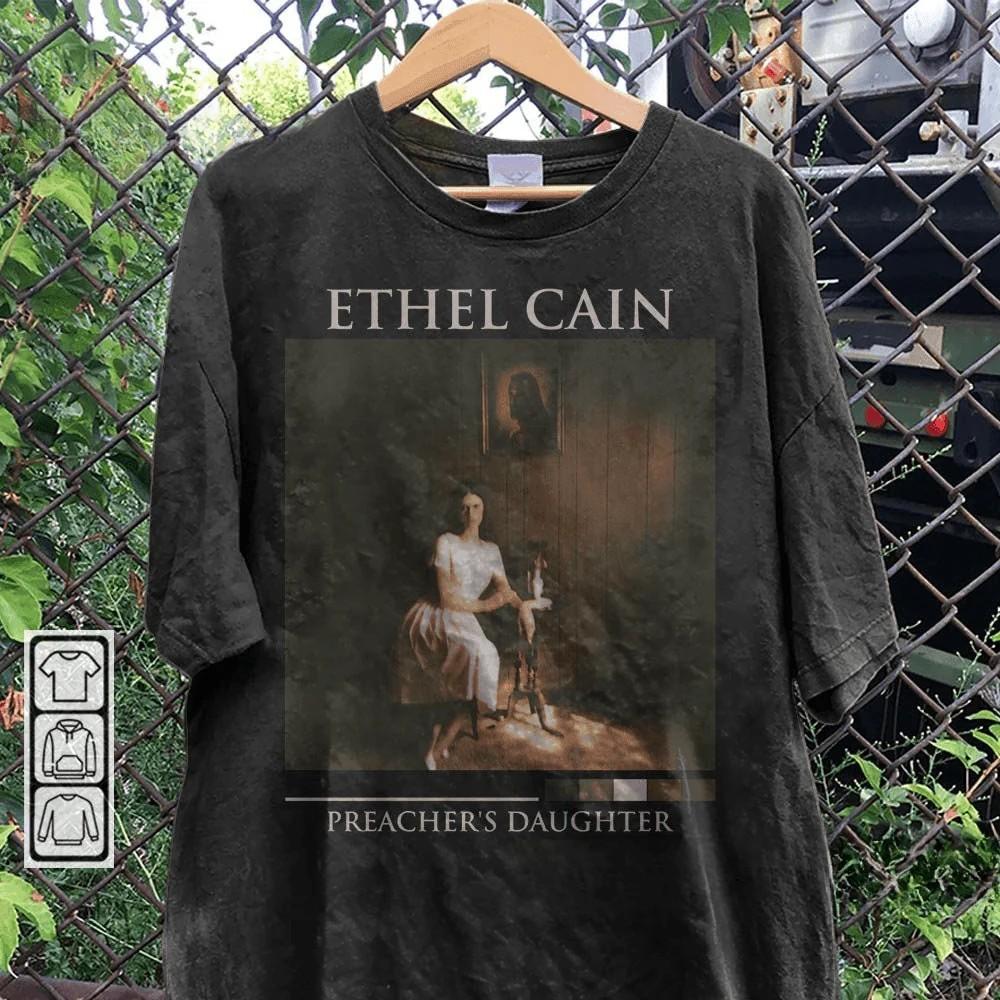 Ethel Cain Music Shirt Preacher#039;s Daughter Album Merch 3 IA335 Unisex T-Shirt S