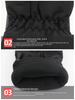 3.7V Electric Heated Winter Cycling Gloves - Thick, Windproof, and Warm.