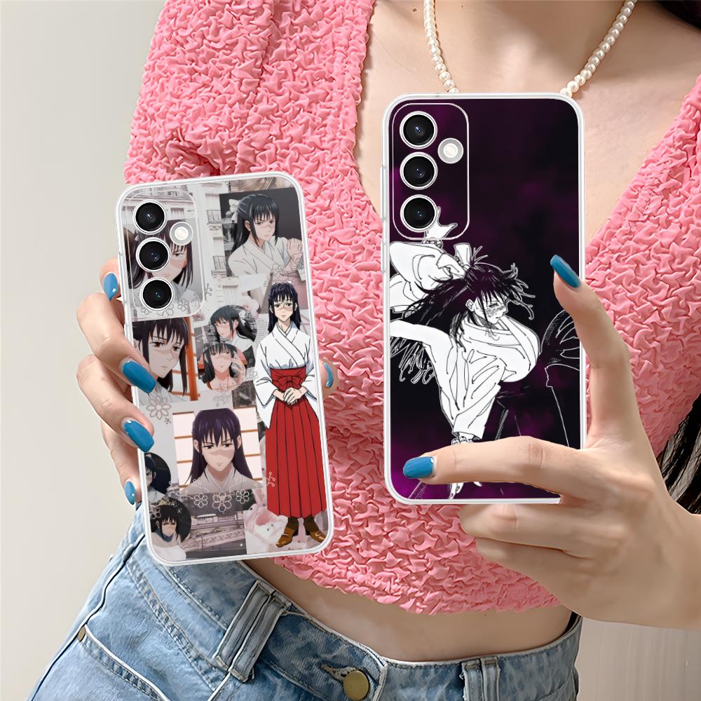 Jujutsu Kaisen Utahime Iori Phone Case for Samsung Galaxy S25 S24 S23 S22 S21Plus FE Ultra Clear Colorful Cover Cellphones Cover