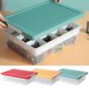 Aufbewahrungsbox mit Deckel Aufbewahrungskorb für Lego Kapazität Transparente Baustein-Aufbewahrungsbox mit abnehmbarem Deckel Multi für Lego